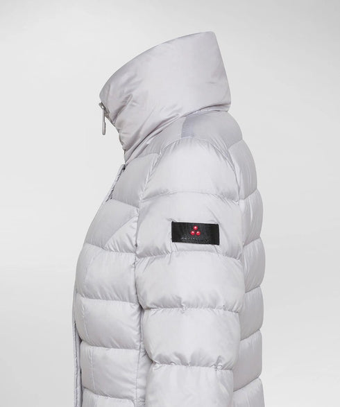 Piumino Donna FLAGSTAFF semi opaco Grigio perla Peuterey- Francavilla Moda